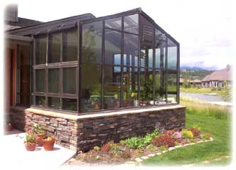 Straight eve back to back greenhouse